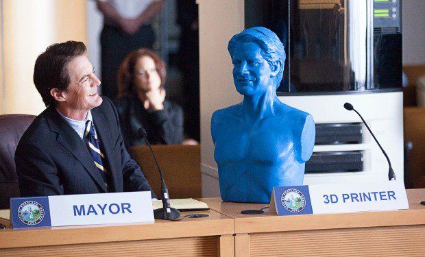 Portlanida gets the 3D printing treatment      The Mayor unveils the official Portland 3D Printer