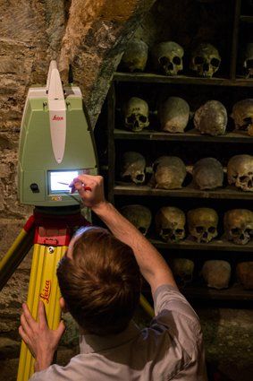 Leica Laser Scanner in Action