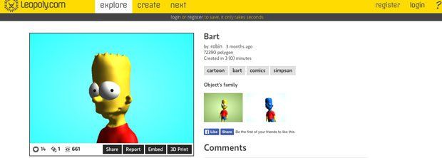 Leopoly, an online 3D playground