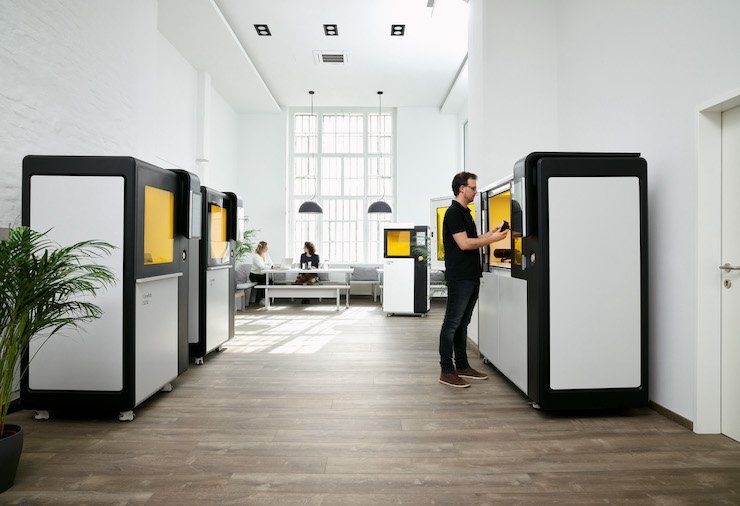 Lithoz's Vienna showroom. - Lithoz