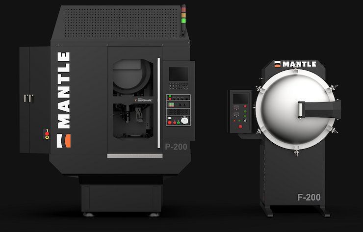 Mantle P-200 printer and F-200 Furnace - Mantle
