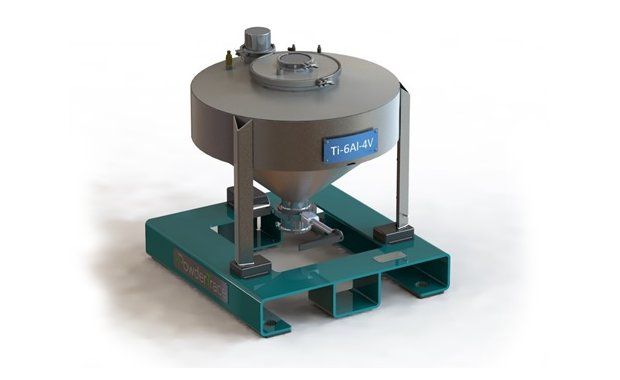 LPW's PowderTrace hopper