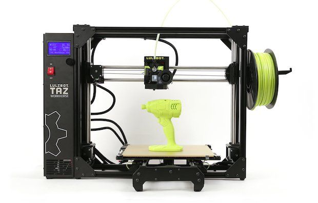 Aleph Objects introduces next generation LulzBot TAZ Workhorse 3D printer.