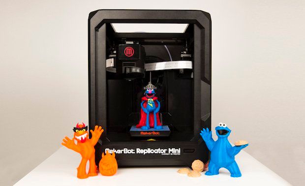 MakerBot introduces new Sesame Street characters.