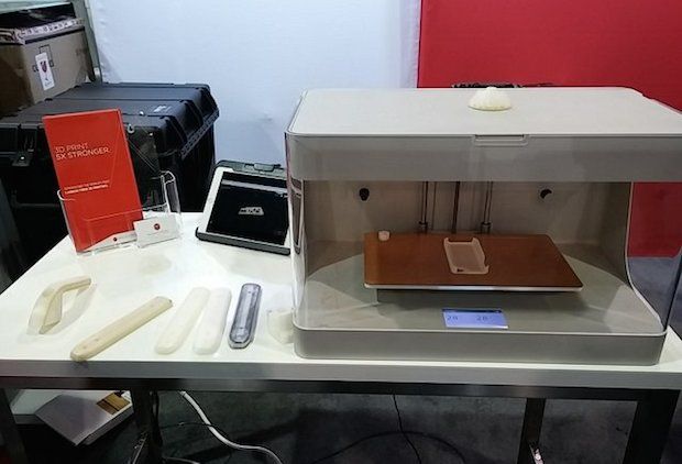 Mark One 3D printer at CES 2015.