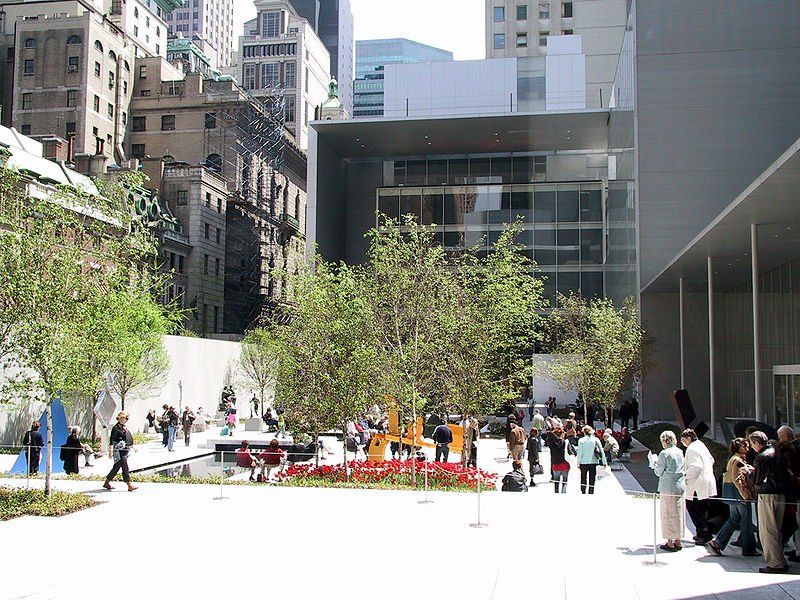 MoMa New York      The Museum of Modern Art (MoMa) in New York. - Stef74 via Wikimedia Commons