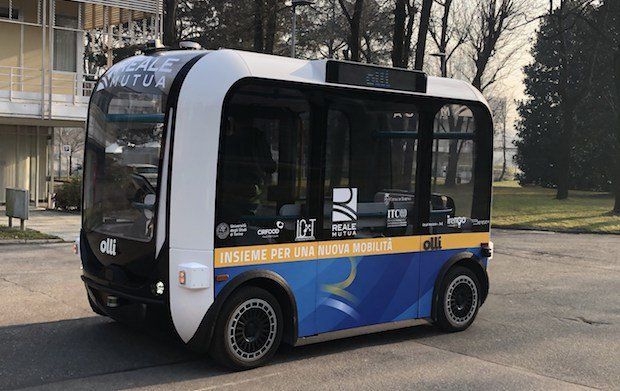 Local Motors Olli      Olli self-driving shuttle bus to operate on ITC-ILO campus.