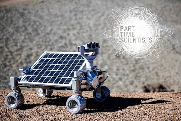 Part-Time Scientists lunar rover.