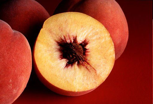 Peach - By Jack Dykinga, via Wikimedia Commons