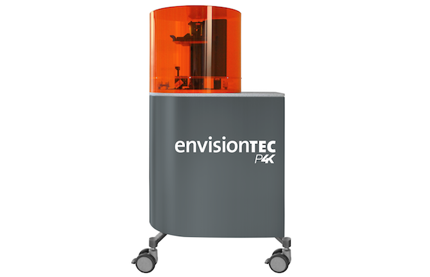 EnvisionTEC debuts 4K 3D printing and secures multi-material patent