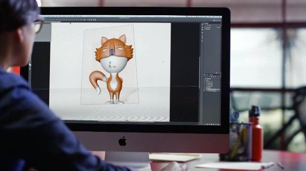 Photoshop CC 3D printing feature.