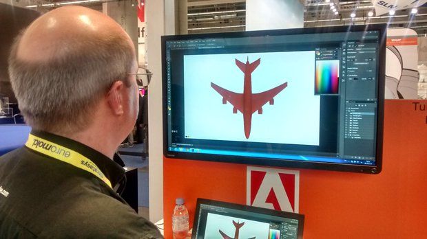 Demonstration of Adobe Photoshop 3D printing      Mike Scrutton shows us how it is done.