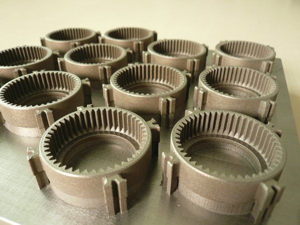 Initial DMLS Parts