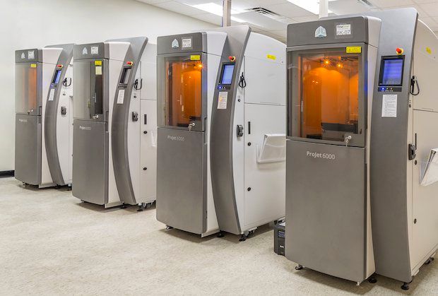 Proto Labs now offers stereolithography services.