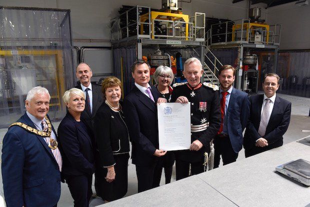 LPW receive Queens Award      LPW receive Queens Award for Enterprise