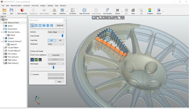 Thor3D and Quicksurface partner on reverse engineering bundle