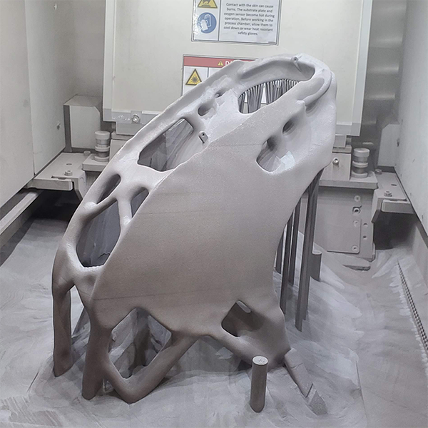 The 3D printed roll-cage. - Uniformity Labs
