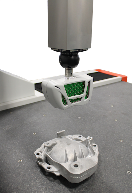 ScanR CMM laser scanner.