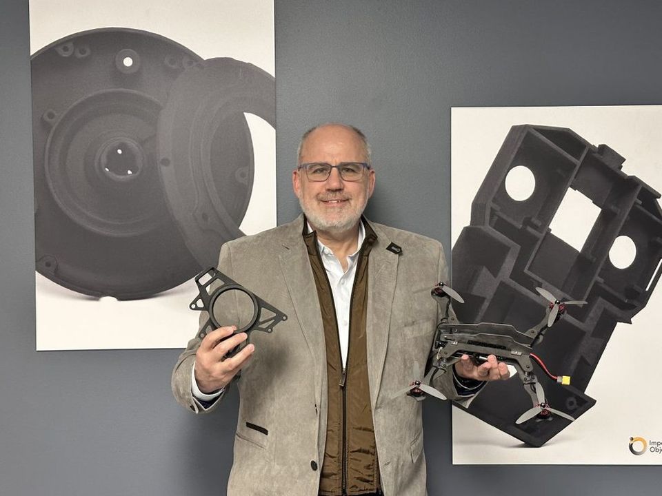 Impossible Objects CEO Steve Hoover. - Impossible Objects