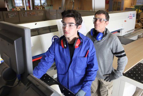 Intern      Stratasys is helping young people prepare for a STEM career. - Shutterstock