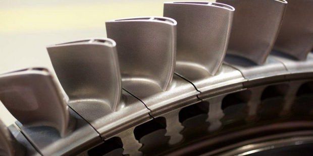 Siemens gas turbine blades      The 3D-printed components have been tested at 13,000 revolutions per minute and at temperatures beyond 1,250 degrees Celsius