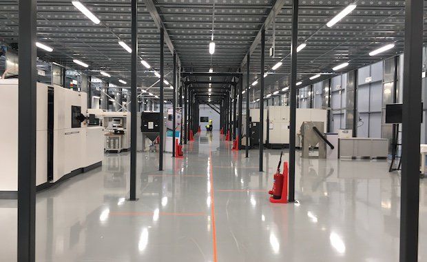 Inside Siemens' Materials Solutions 3D printing facility.