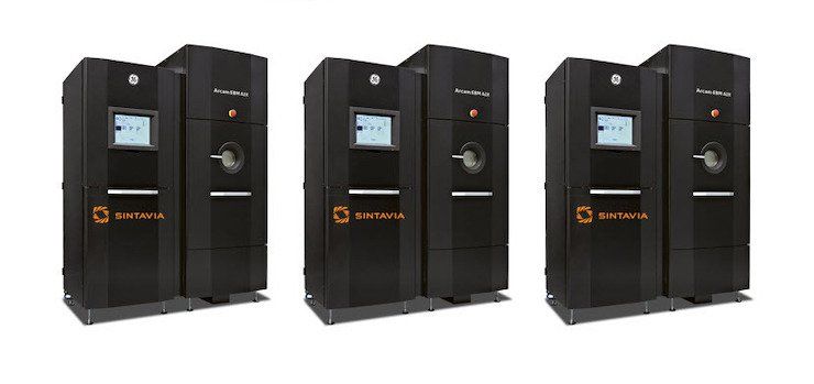 Sintavia A2X Machines GE Additive Arcam - Sintavia