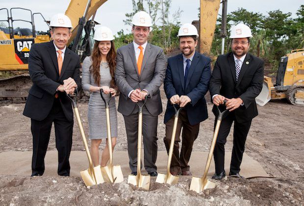 Sintavia Groundbreaking      Sintavia break ground on Hollywood, Florida advanced manufacturing facility on 28th December 2017. From left to right, Doug Hedges, Sintavia's President & COO;...