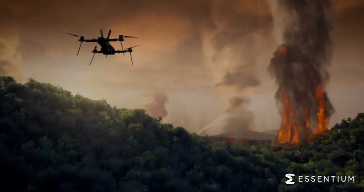 Axle Box Innovations uses Essentium high-performance materials to 3D print fire management drone components