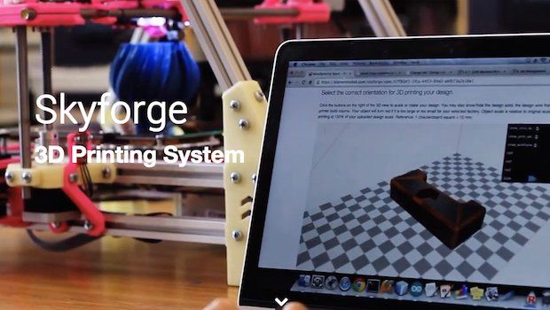 Skyforge 3D printing cloud system to streamline 3D printing networks in libraries and schools