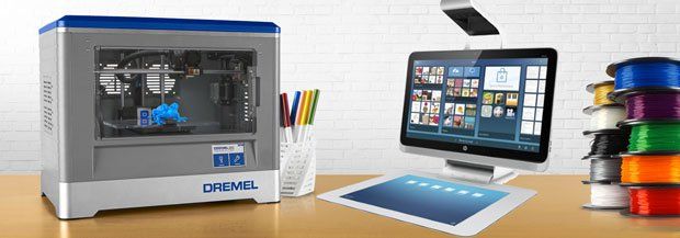 HP's Sprout and Dremel Idea Builder Partnership      *not to scale*