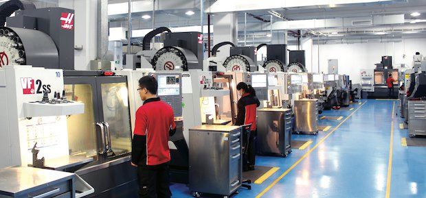 The Star Rapid factory floor