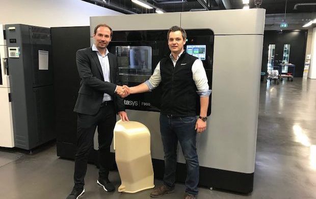Stratasys F900 is being installed at Bombardier Transportation's largest manufacturing site in Hennigsdorf, Germany.
