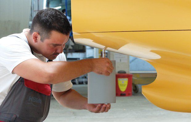 3D printed rudder can be produced far quicker with 3D printing.