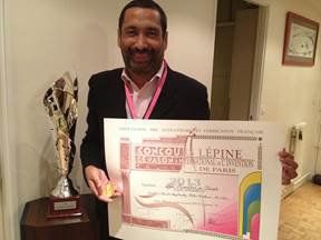 Stratasys Concours Lepine      Stratasys Territory Manager for France, Patrick Kieffer, was awarded the Gold Medal within the Concours Lépine’s Chamber & Senate Category.