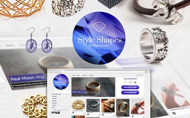 Styleshapes      Styleshapes has launched their website, which collates all the biggest 3D printing fashion and jewllery designers.