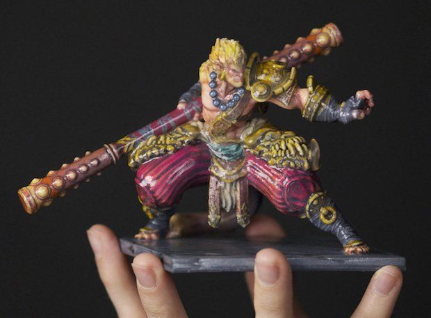 3D printed custom figurine from Sandboxr.