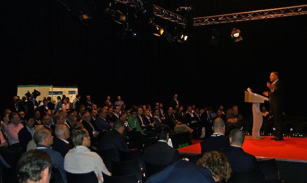 Al Siblani, EnvisionTEC founder and CEO at 2015 edition of the TCT Show Conference.