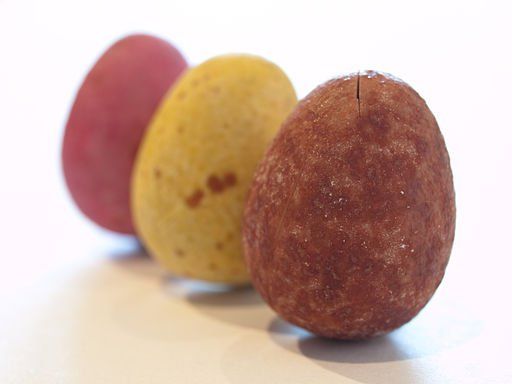 Easter eggs - By William Warby (originally posted to Flickr as Mini Eggs), via Wikimedia Commons