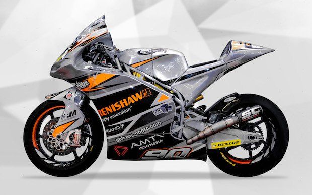 TransFIORmers Moto2 bike      Renishaw to showcase TransFIORmers Moto2 bike at TCT Show