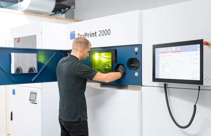 The TruPrint 2000, TRUMPF's latest additive manufacturing system. (Photo: TRUMPF)