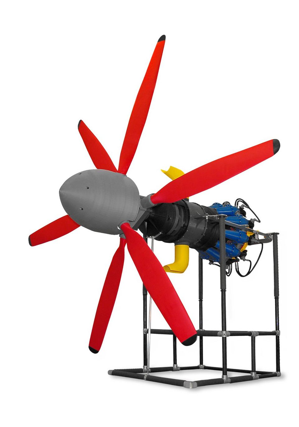 Stratasys Paris Air Show      3D printed turbine using Stratasys FDM technology.