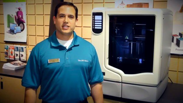 UPS offer 3D Printing      UPS to offer 3D Printing as a service in store