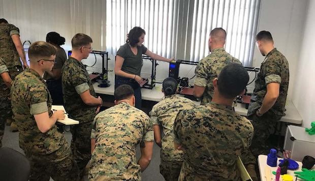 US Marines Training with Building Momentum - Building Momentum, LLC.