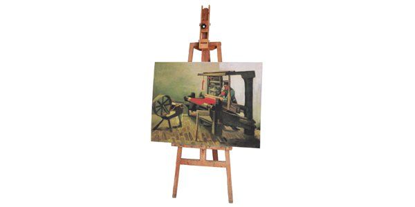 VanGoghEasel      "I tell you, if one wants to be active, one mustn’t be afraid to do something wrong sometimes, not afraid to lapse into some mistakes."