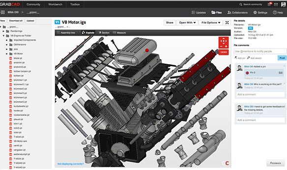 GrabCAD Workbench will enable Stratasys to offer customers a solution to drive communication and ease of use throughout the design and 3D printing process.