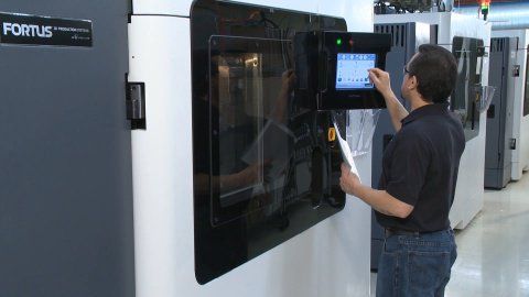 Strataseys      One target of the initiative is to develop in-process inspection for fused deposition modeling (FDM) systems that assures part quality and suitability for service. (Photo: ...