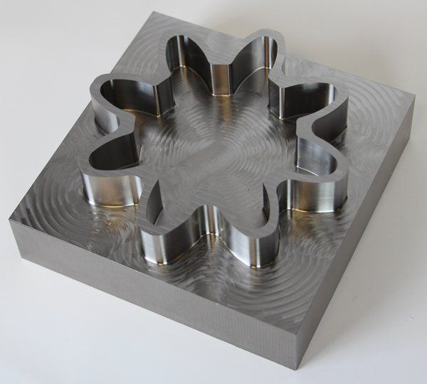 Delcam Vortex Milling      Delcam’s new Vortex toolpath strategy reduced the machining time by 63% for this titanium demonstration component.