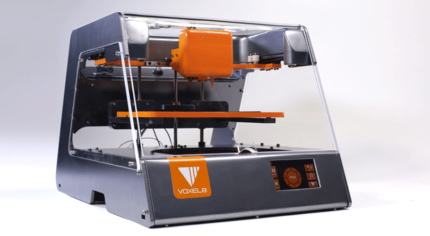 Voxel8 3D printer      Voxel8 secures yet more financial backing for development of electronics 3D printing kit.