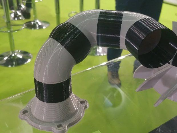 Part from the VSHAPER      Printed without supports